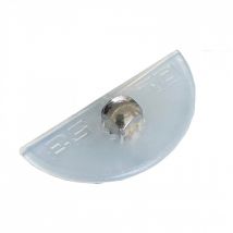 RockLocks 53 Delrin Tension Rod Locks Standard Size Soft Pack Of 10