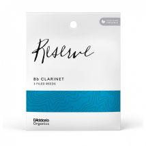 DAddario Organic Reserve Bb Clarinet Reeds 3.5 (3 Pack)
