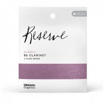 DAddario Organic Reserve Classic Bb Clarinet Reeds 3.5 (3 Pack)