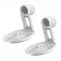 Mountson Premium Wall Mount for Sonos Era 100 (Pair) White