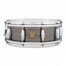 Gretsch Full Range 14 x 5" Hammered Black Steel Snare Drum