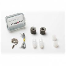 Etymotic ER20XS-UF-C High Fidelity Earplugs Dual Flange Tips Clamshell