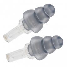 Etymotic ER20 ETY Plug Standard Clear Stem Frost Tip Clamshell