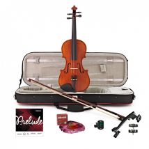 Hidersine Piacenza Violin Outfit Full Size and Accessories Bundle