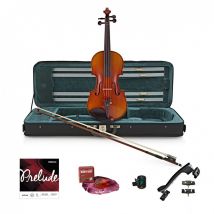 Hidersine Veracini Violin Outfit Full Size and Accessories Bundle