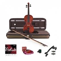 Westbury Intermediate Antiqued Violin Outfit Full Size and Accessories Bundle