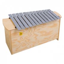 Studio 49 Series 1000 Aluminium 16 Note Diatonic Bass Metallophone With Mallets
