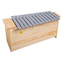 Studio 49 Series 2000 Aluminium 16 Note Diatonic Bass Metallophone With Mallets