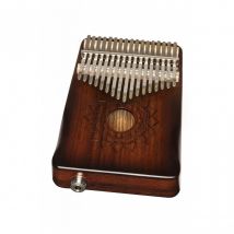 Stagg 17 Key Pro Series Pickup Kalimba Mahogany