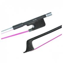 Coruss Carbon Bow for Cello 1/4 Pink Hair