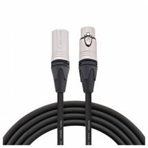 Studiospares Pro Neutrik XLR Mogami Cable 3.5m Black