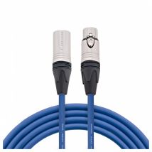 Studiospares Pro Neutrik XLR Mogami Cable 5m Blue