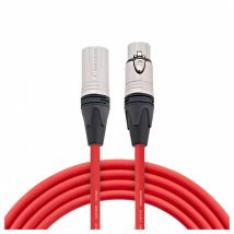 Studiospares Pro Neutrik XLR Mogami Cable 10m Red