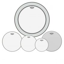 Remo Emperor Clear Complete Pack - 10 12 14" Heads w/20 P3 + Free 14 Ambassador