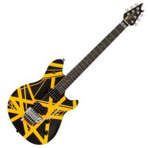 EVH Wolfgang Special Striped Black and Yellow