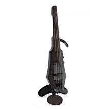 NS Design WAV4 Electric Violin Transparent Black Gloss