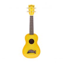 Kala Makala Dolphin Soprano Ukulele Yellow Burst