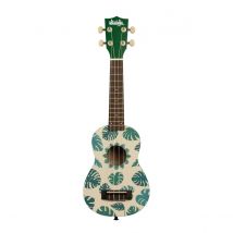 Kala Ukadelic Soprano Ukulele Monstera