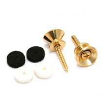 Fender Pure Vintage Strap Buttons Gold (2)