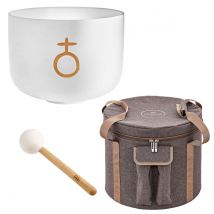 Meinl Planetary Tuned Crystal 12" Singing Bowl Set Earth Year / Om