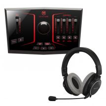 M-AUDIO M-GAME SOLO and Behringer BH470U Streaming/Gaming Headset Bundle