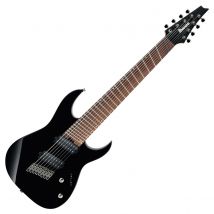 Ibanez RGMS8 Multi Scale 8 String Black - Ex Demo