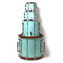 Yamaha Recording Custom 22" 4 Piece Shell Pack Surf Green - Secondhand