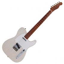 Fender Custom Shop 52 Telecaster Relic Roasted 3A Flame Maple Neck White Blonde