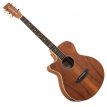 Tanglewood TRU4CEAWLH Reunion Pro Series Super Folk Left Handed Electro Acoustic Black Walnut
