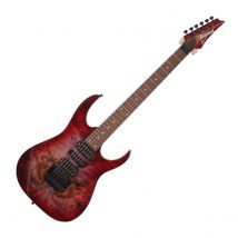 Ibanez RG470PB Poplar Burl Red Eclipse Burst - Ex Demo
