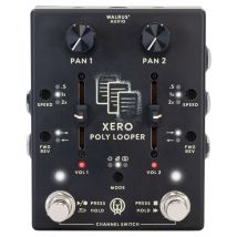 Walrus Audio Xero Polylooper Stereo / Dual Looper Pedal Black
