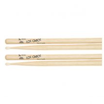 Los Cabos 7A Hickory NylonTip Drumsticks 2 Pair Pack