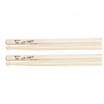 Los Cabos 8A Maple Wood Tip Drumsticks 2 Pair Pack