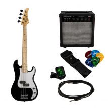 Antiquity Mini Pb 3/4 Size Bass & Amp Pack Black
