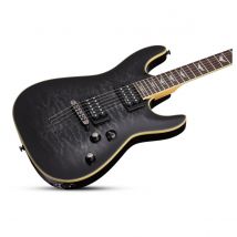 Schecter Omen Extreme-6 Electric Guitar See Thru Black - Ex Demo