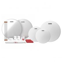 Evans G2 Coated Rock Tom Pack & 14" HD Dry Snare TuneUp Kit