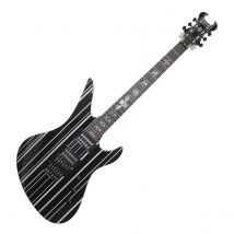 Schecter Synyster Gates Standard Black w/ Silver Pinstripes - Ex Demo