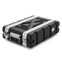 Trojan Pro 2U ABS Shallow Rack Case