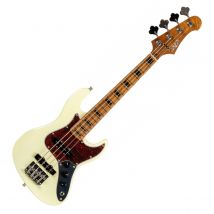 JET JB Travel Bass Guitar Olympic White