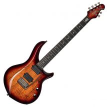 Sterling Majesty MAJ200X Spalted Maple Blood Orange Burst