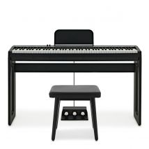 Keynote Compact Digital Upright Piano with Bluetooth Stool Pack