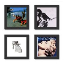 Show And Listen LP Frame 4 Pack Black