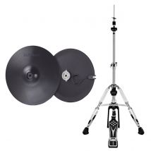 Roland VH-14D 14" Digital Hi-Hats for V-Drums with Hi-Hat Stand