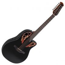 Ovation CE4412 Celebrity Elite 12-String Black