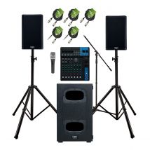 QSC K8.2 Complete PA System Bundle