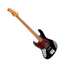 Sadowsky MetroExpress Hybrid P/J Fretless Left Handed Bass Solid Black High Polish