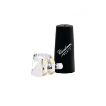 Vandoren Optimum Alto Clarinet Ligature Silver with Plastic Cap