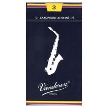 Vandoren Traditional Alto Saxophone Reeds 3 (10 Pack)