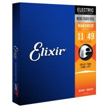 Elixir 12102 NANOWEB Medium Strings 11-49