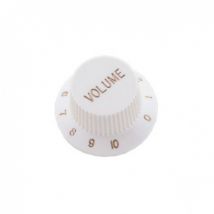 Guitarworks Guitar Volume Control Knob White